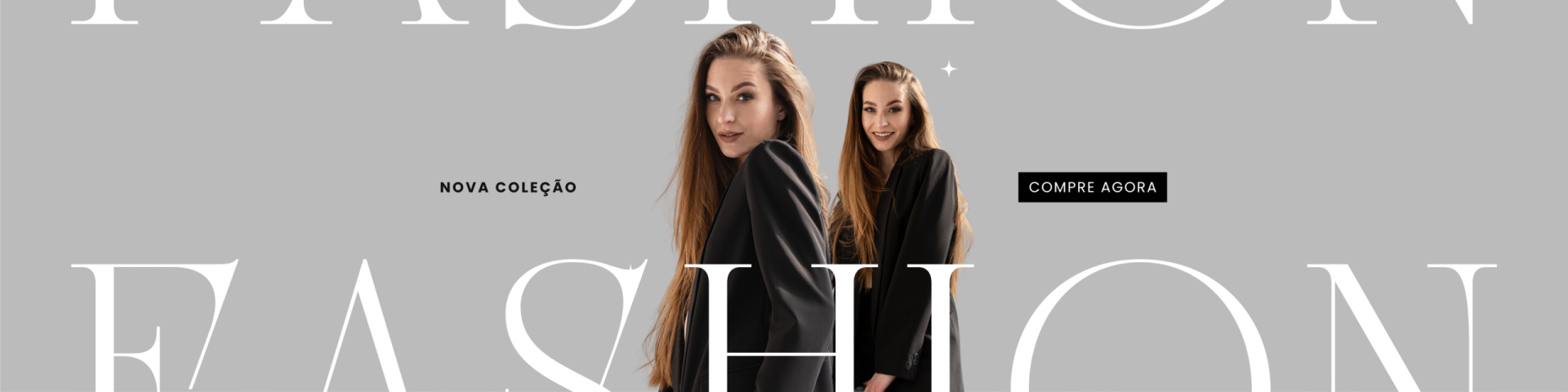 Banner para Site Moda Feminina Jeans Loja Online Moderno1